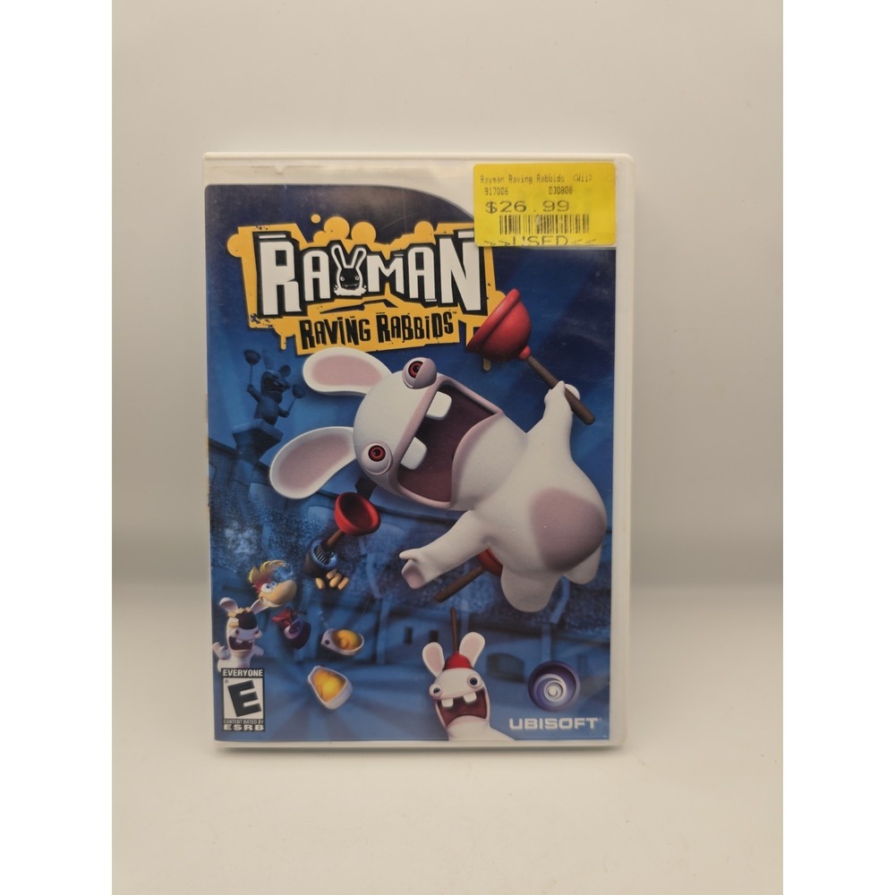 Rayman Raving Rabbids (Nintendo Wii) Tested - Complete